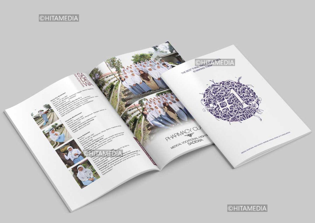 portofolio Jasa Desain Buku Tahunan Sekolah